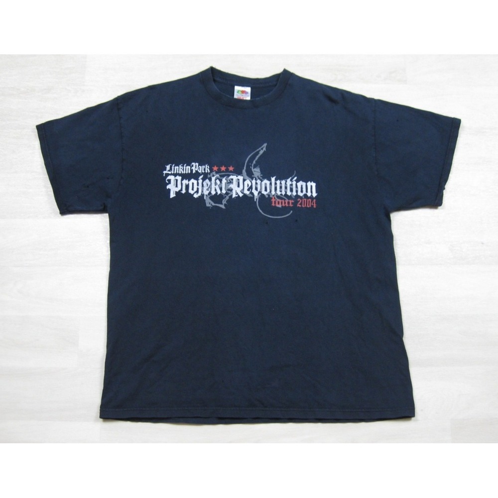Vintage Y2K Linkin Park Project Revolution Tour T-Shirt (XL) Korn Snoop 2004